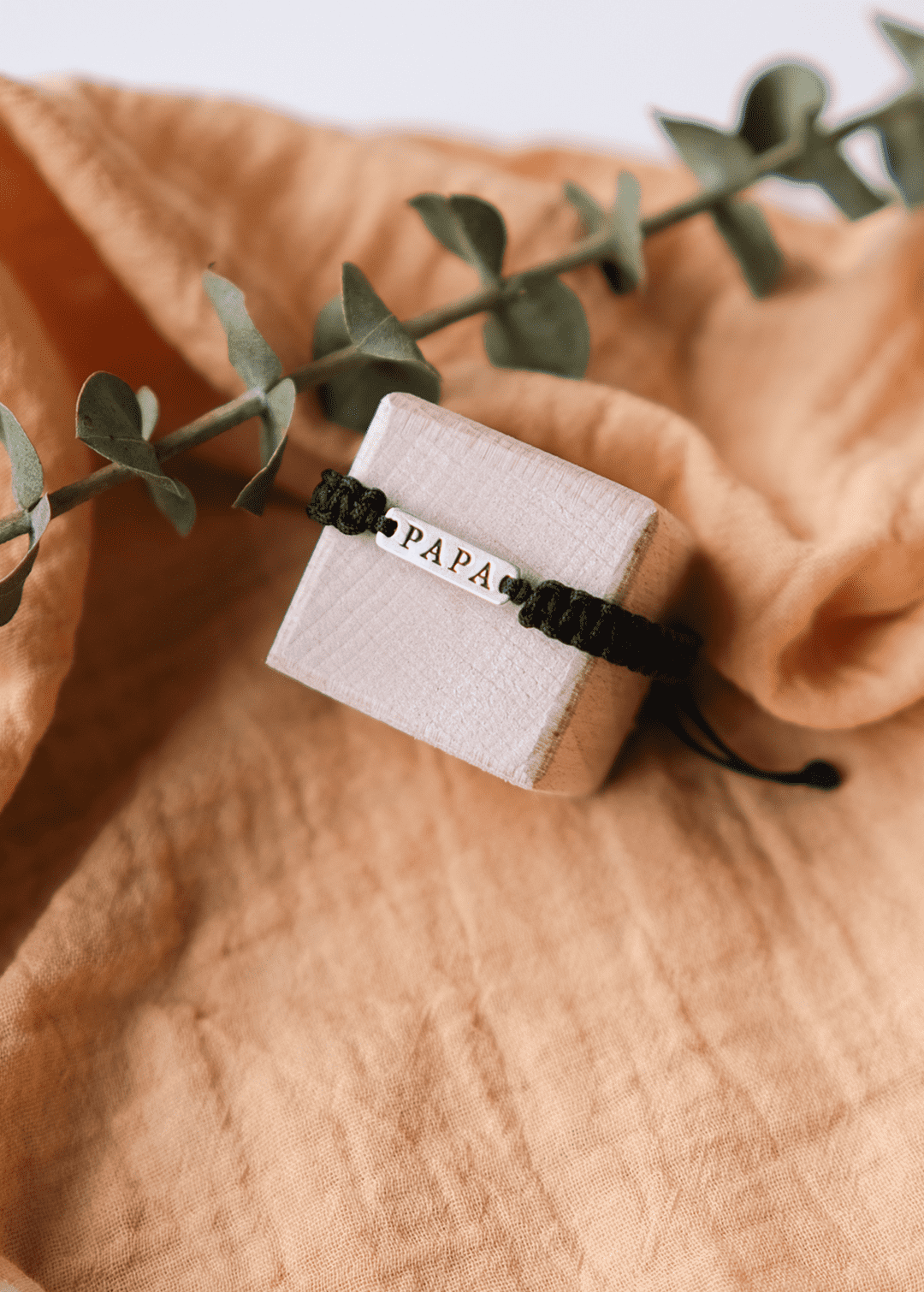 Pulsera rectangular texto personalizado