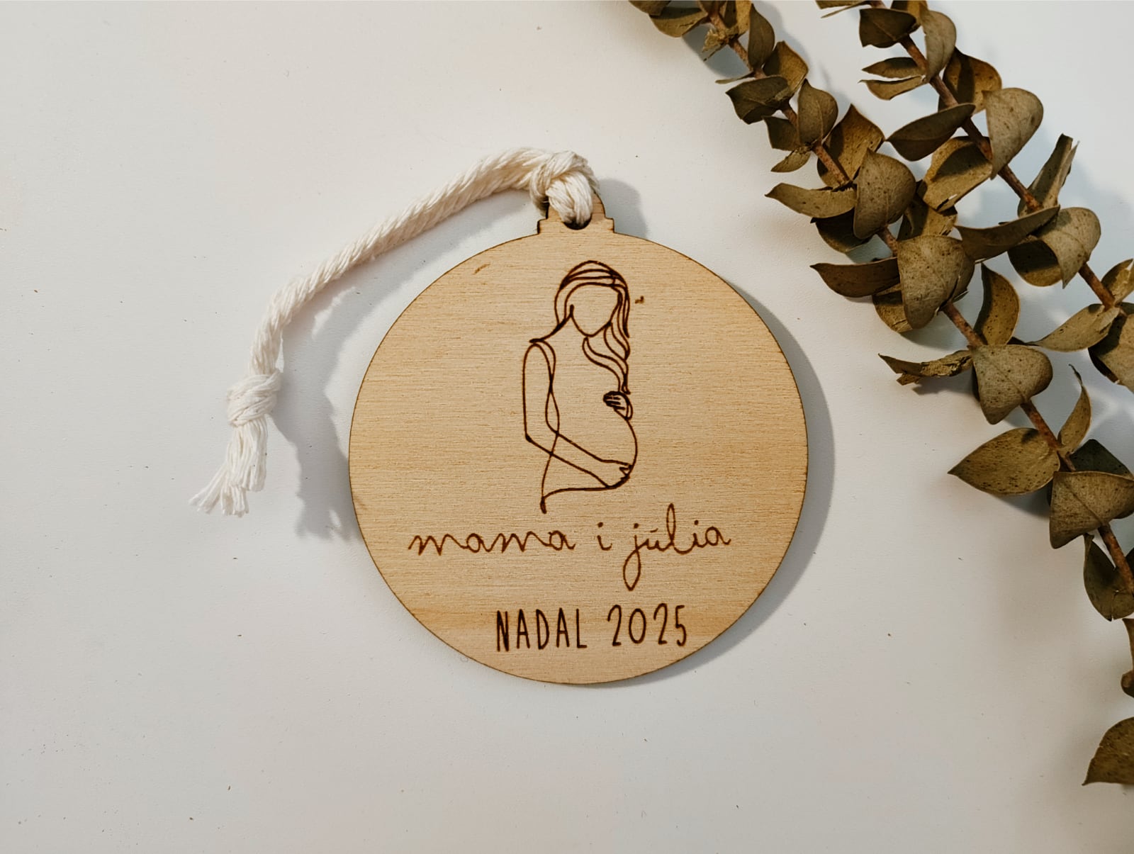 Bola de Nadal Embarassada