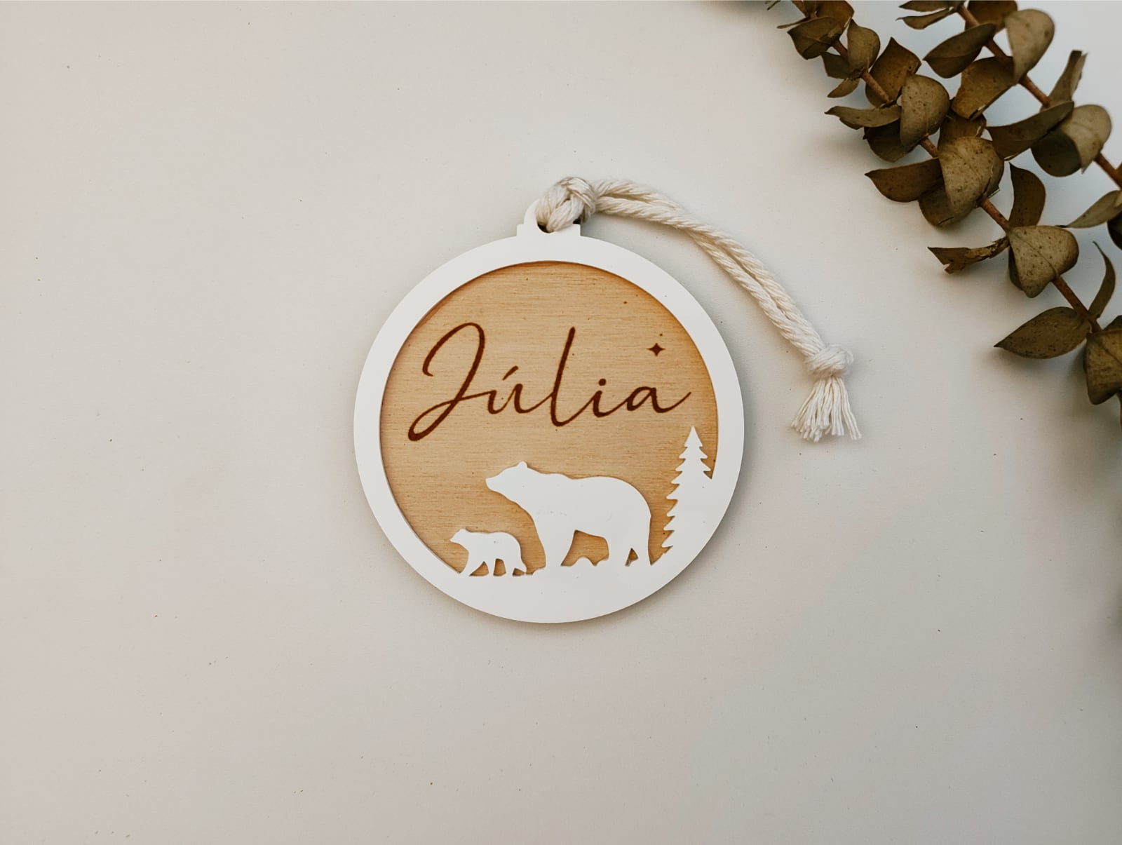 Bola de Nadal Òssos Personalitzada