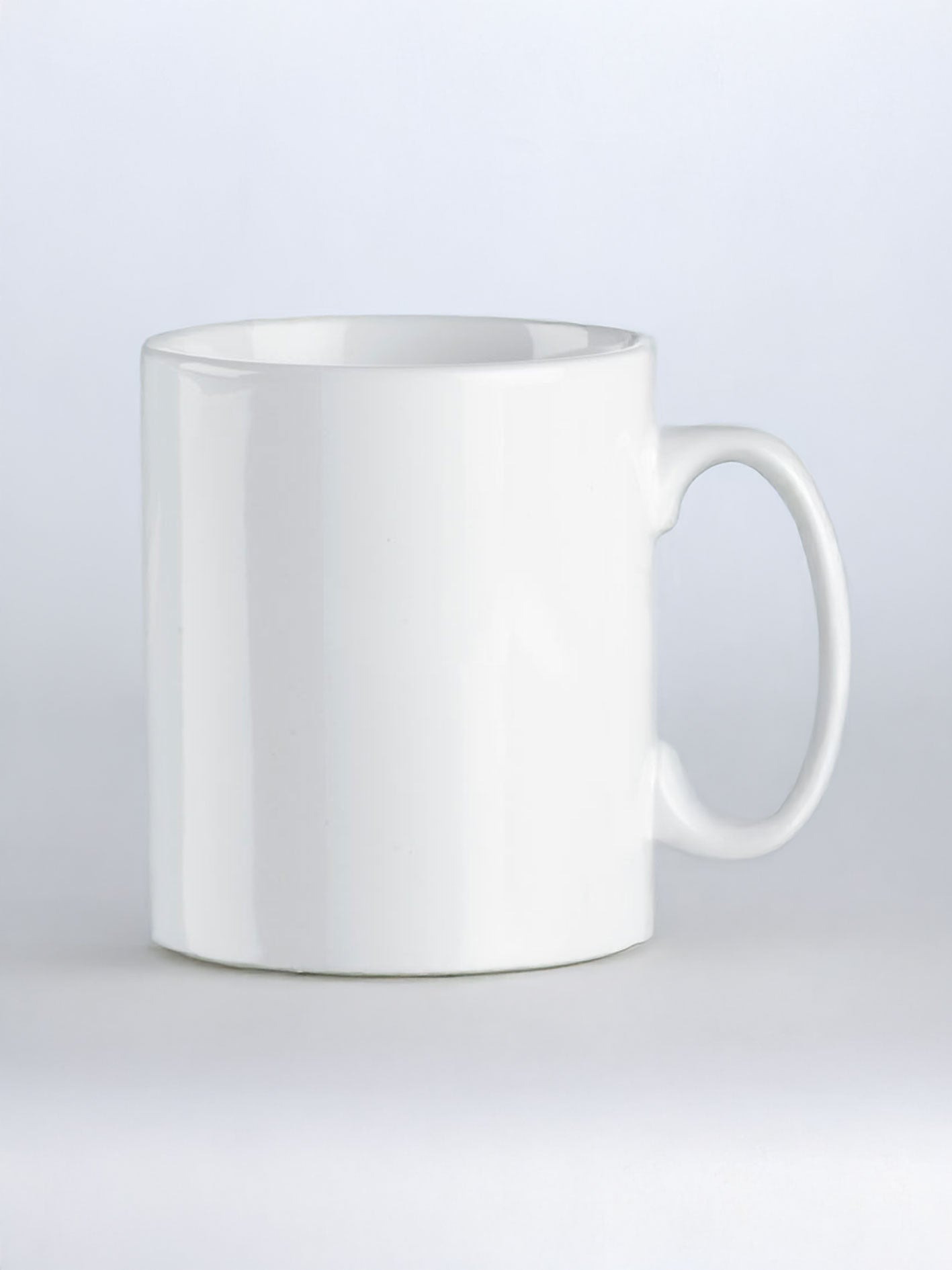 Taza de cerámica blanca personalizable – 325 ml